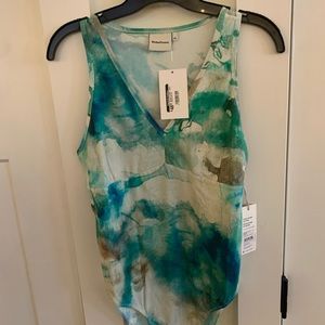 Water color richer pooorer body suite